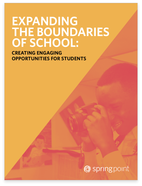 Expanding the Boundaries of School PDF Cover